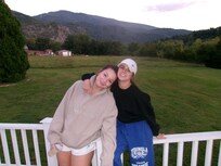 From the back porch!
