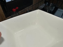 The cleaning could be better.