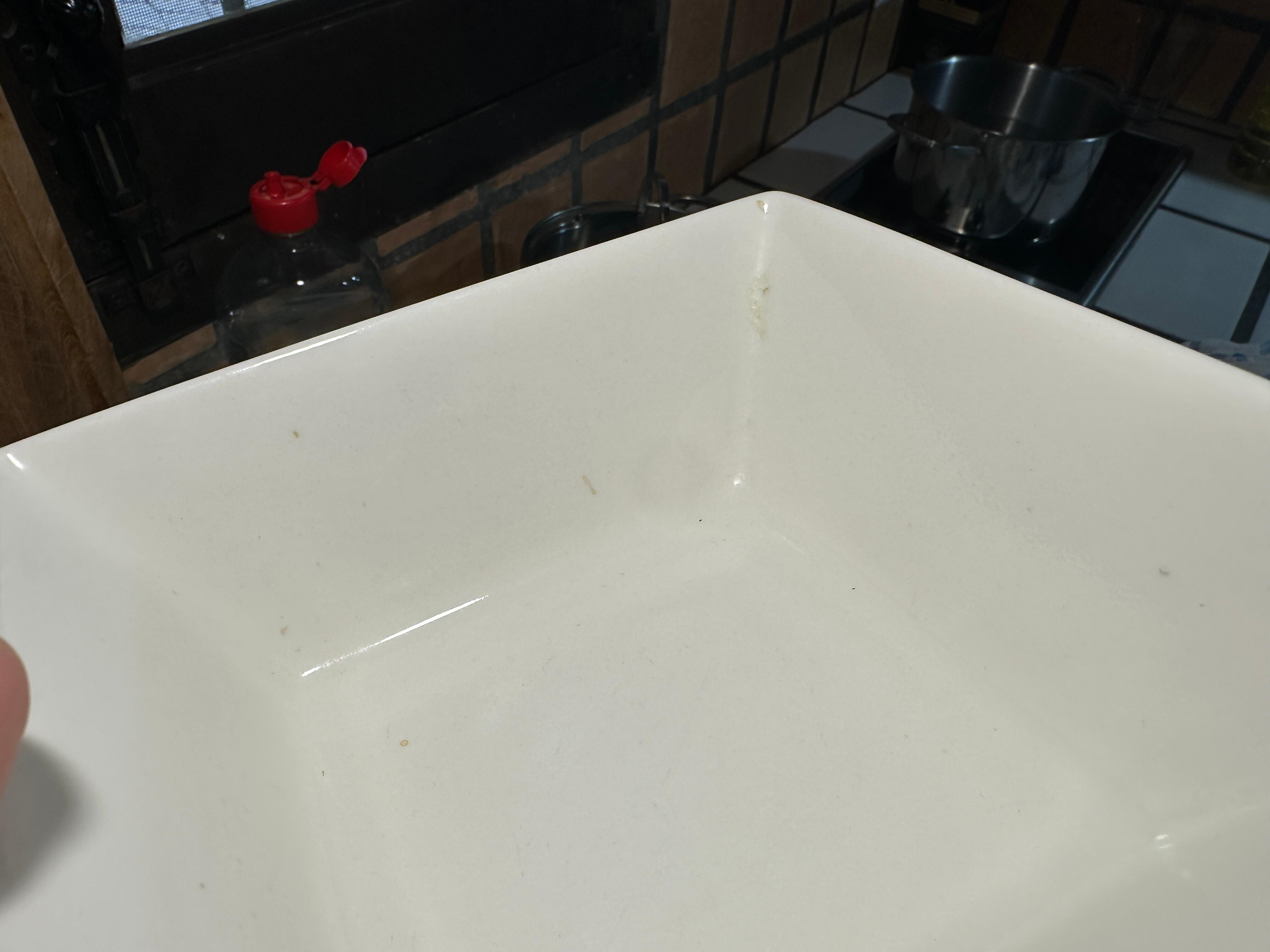 The cleaning could be better.