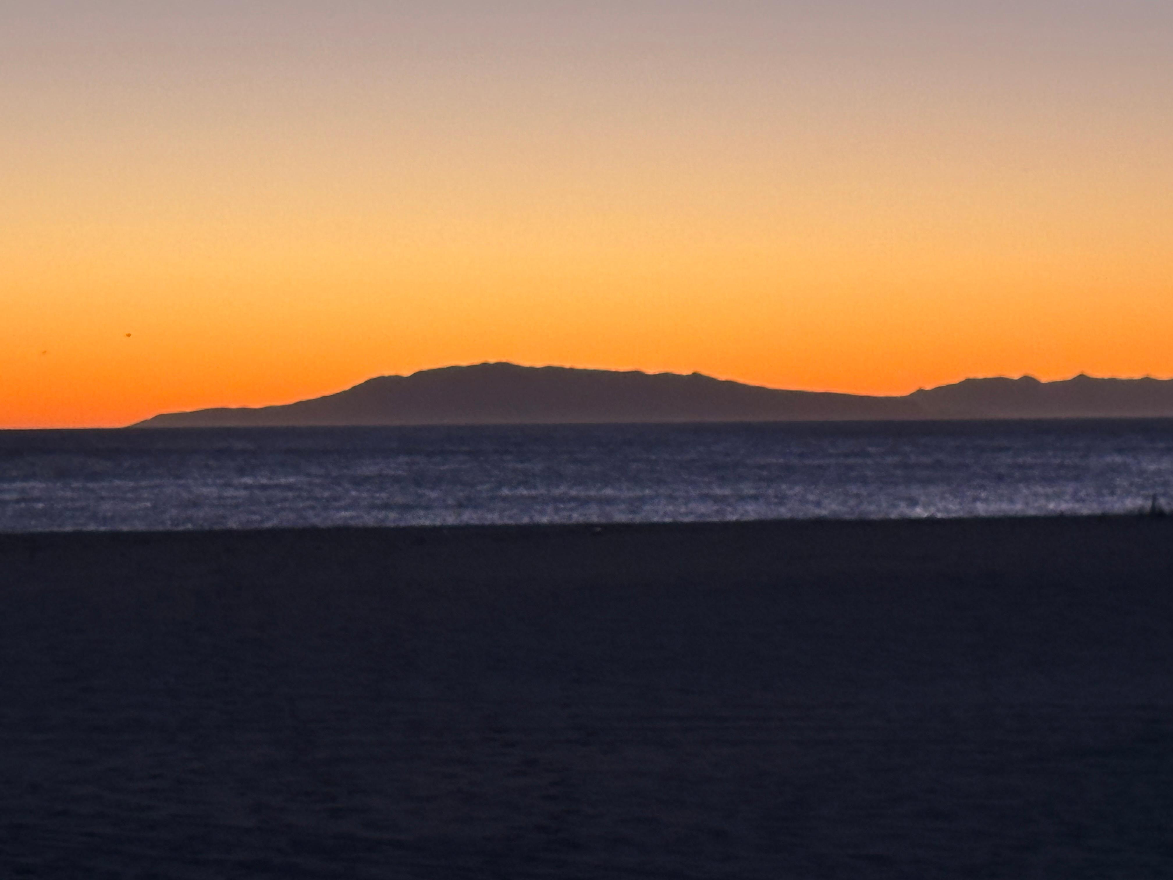 Sunset from the deck