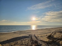 Morning view from the balcony.