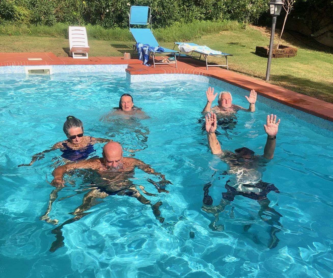 A couple of local friends joined us!