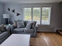 Living room with nice view