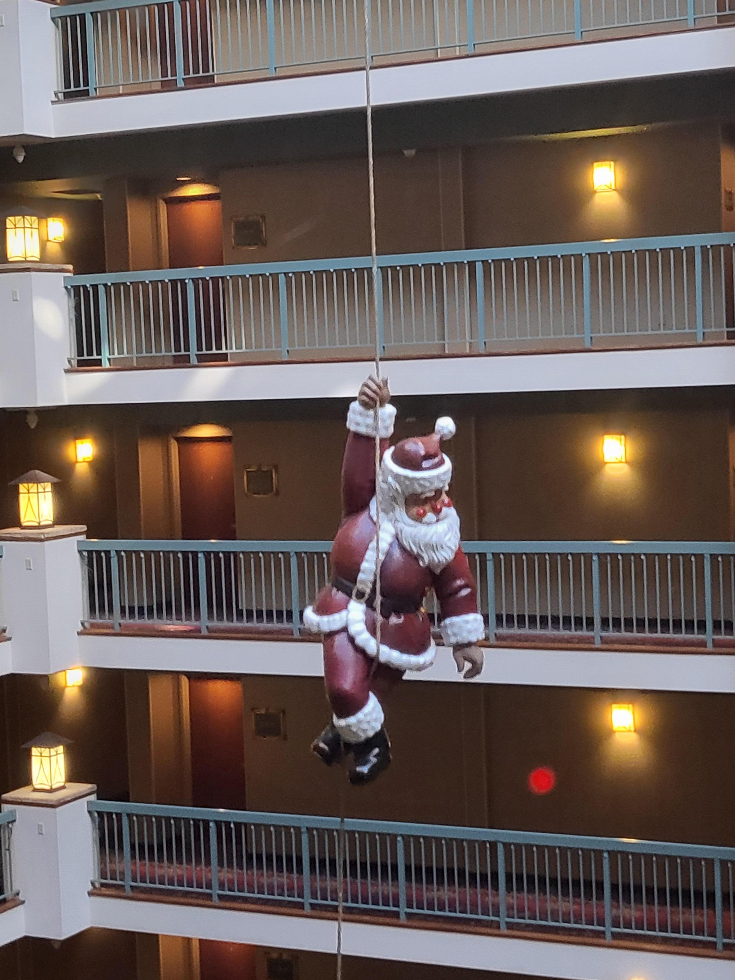 Santa is in the house.