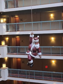 Santa is in the house.