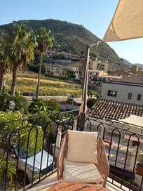 From the balcony
