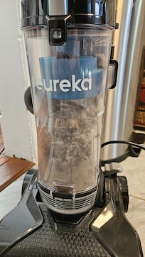 This was empty when we found it in an upstairs closet. This was after we used it upon arrival.