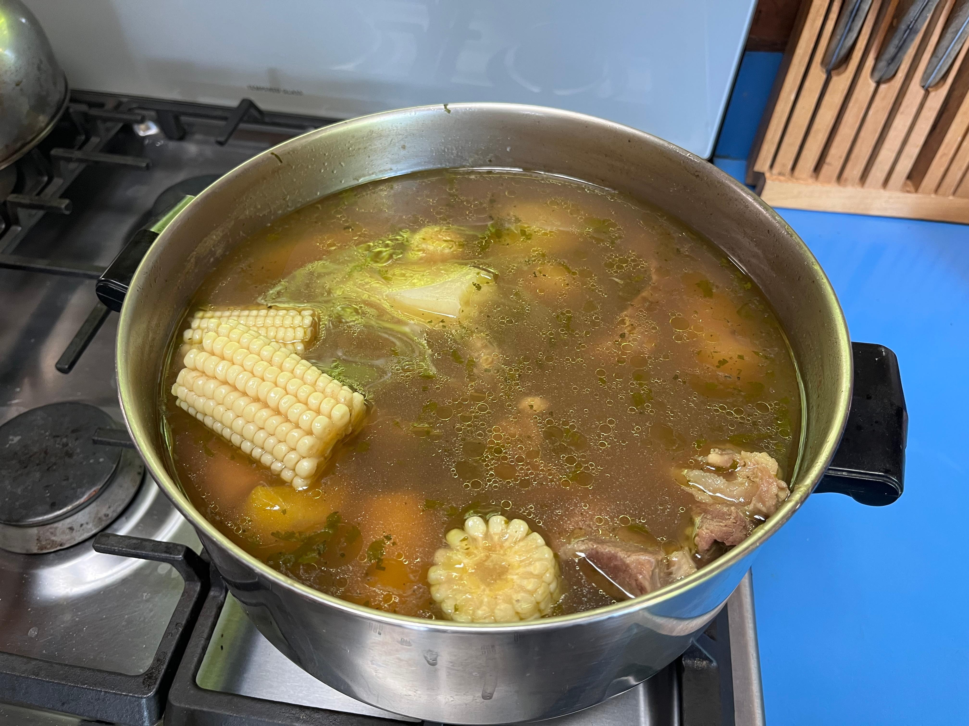 Lillian’s beef soup!