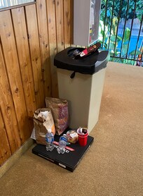 Garbage just kept piling up.