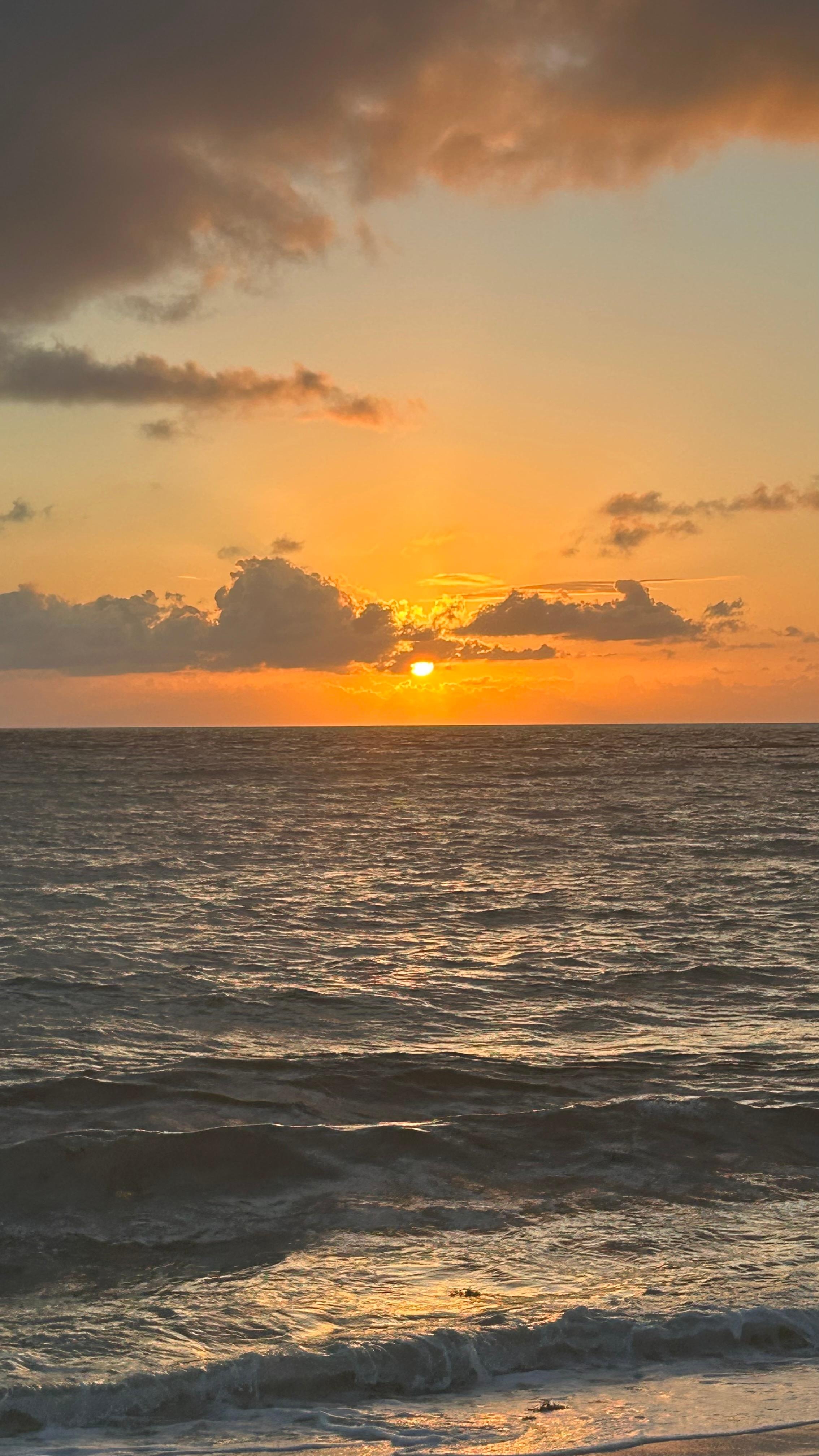 Sunrises were spectacular 