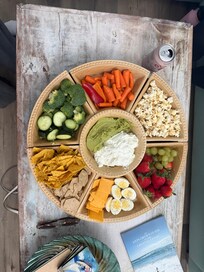 “Girl dinner” with the newest addition to the group, Susan!