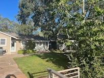 Back yard, back of house