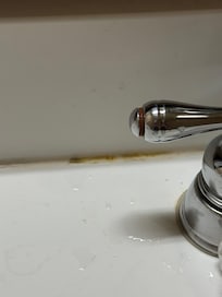 Dirty in the bathroom