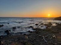 Sunset in Moonstone Beach