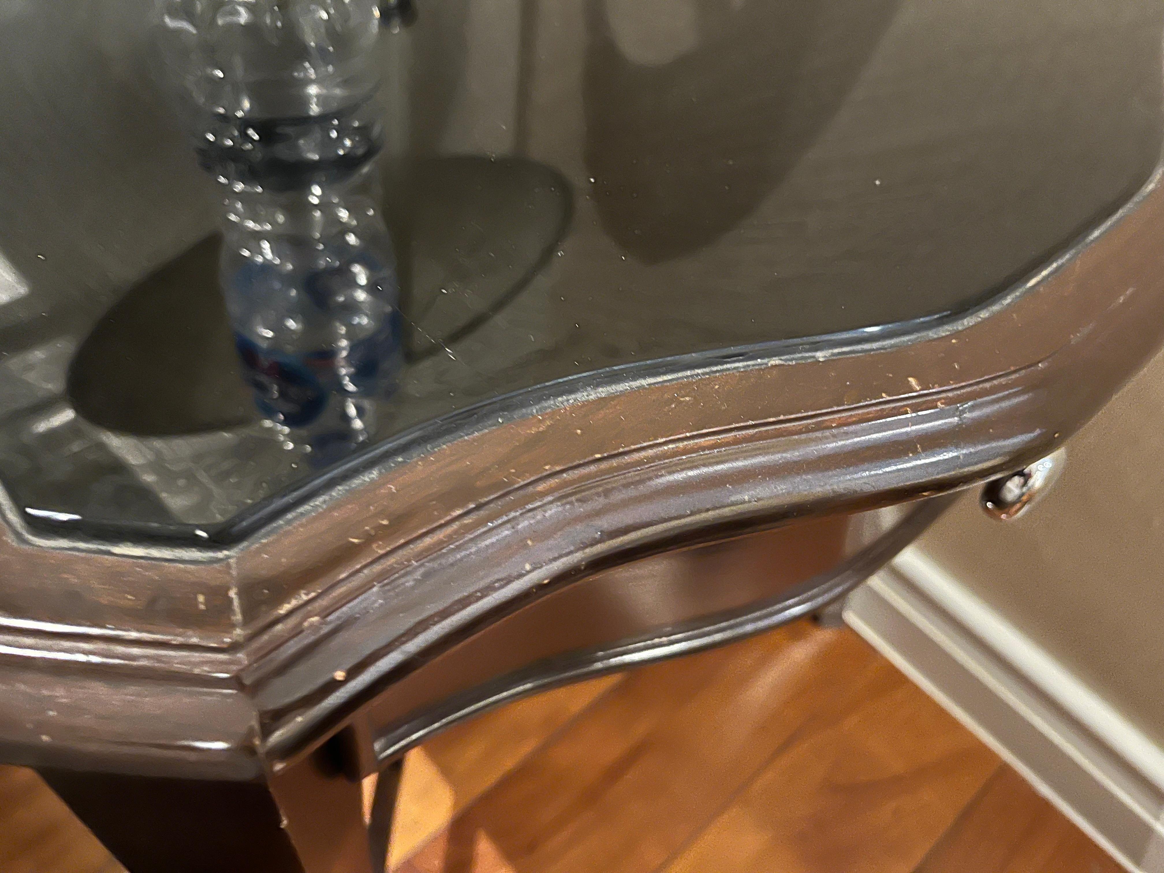 Damaged furniture 