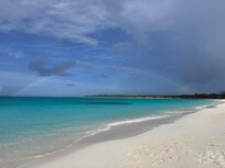 Right in front of the house .