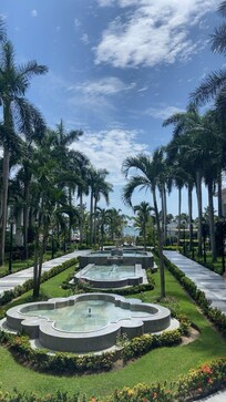 Stunning courtyard area.