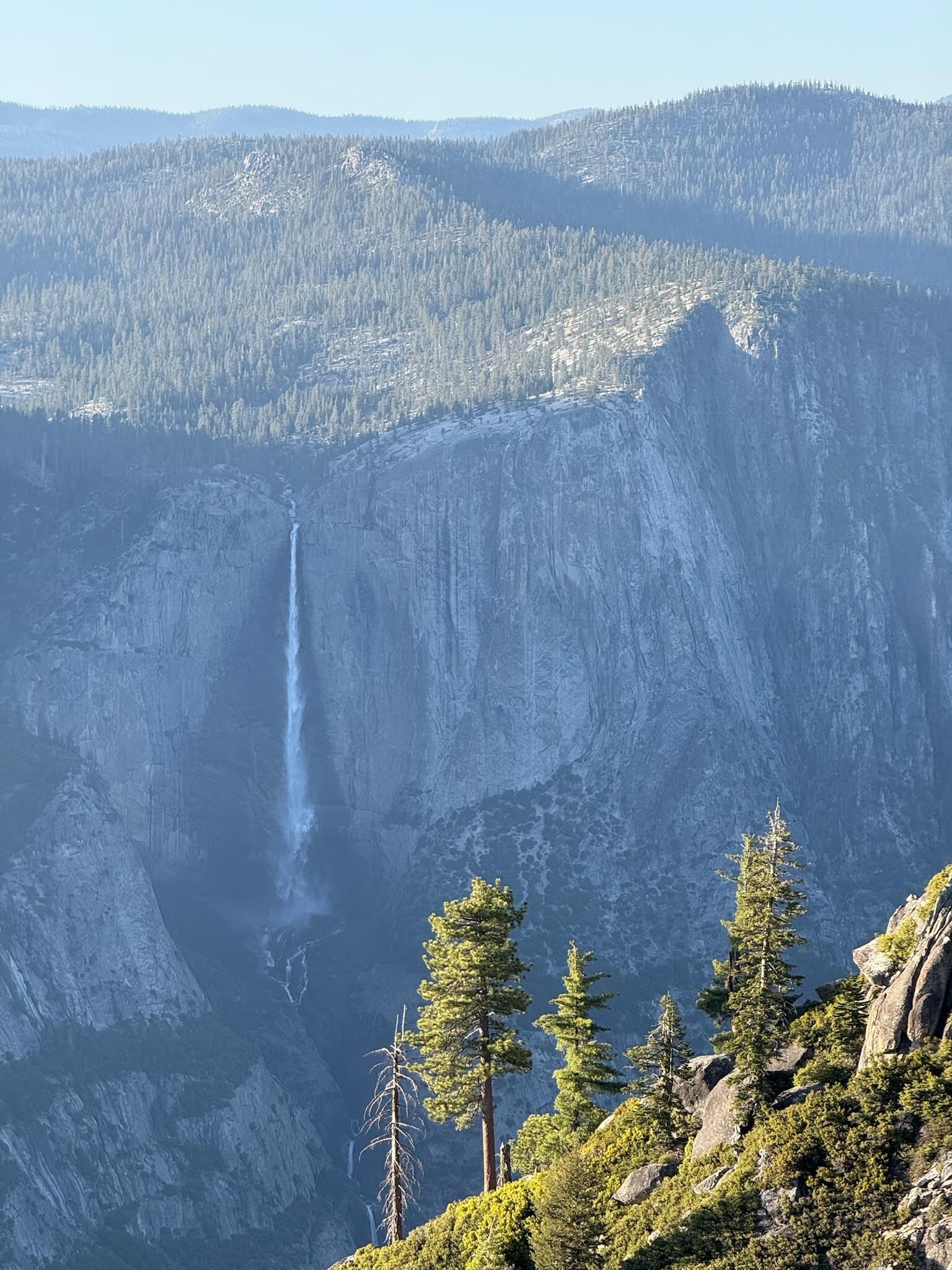Yosemite Falls from Glacier Point
