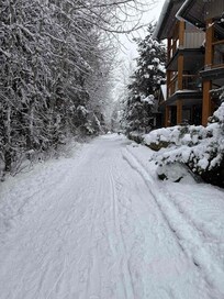 At the entrance to unit 42.