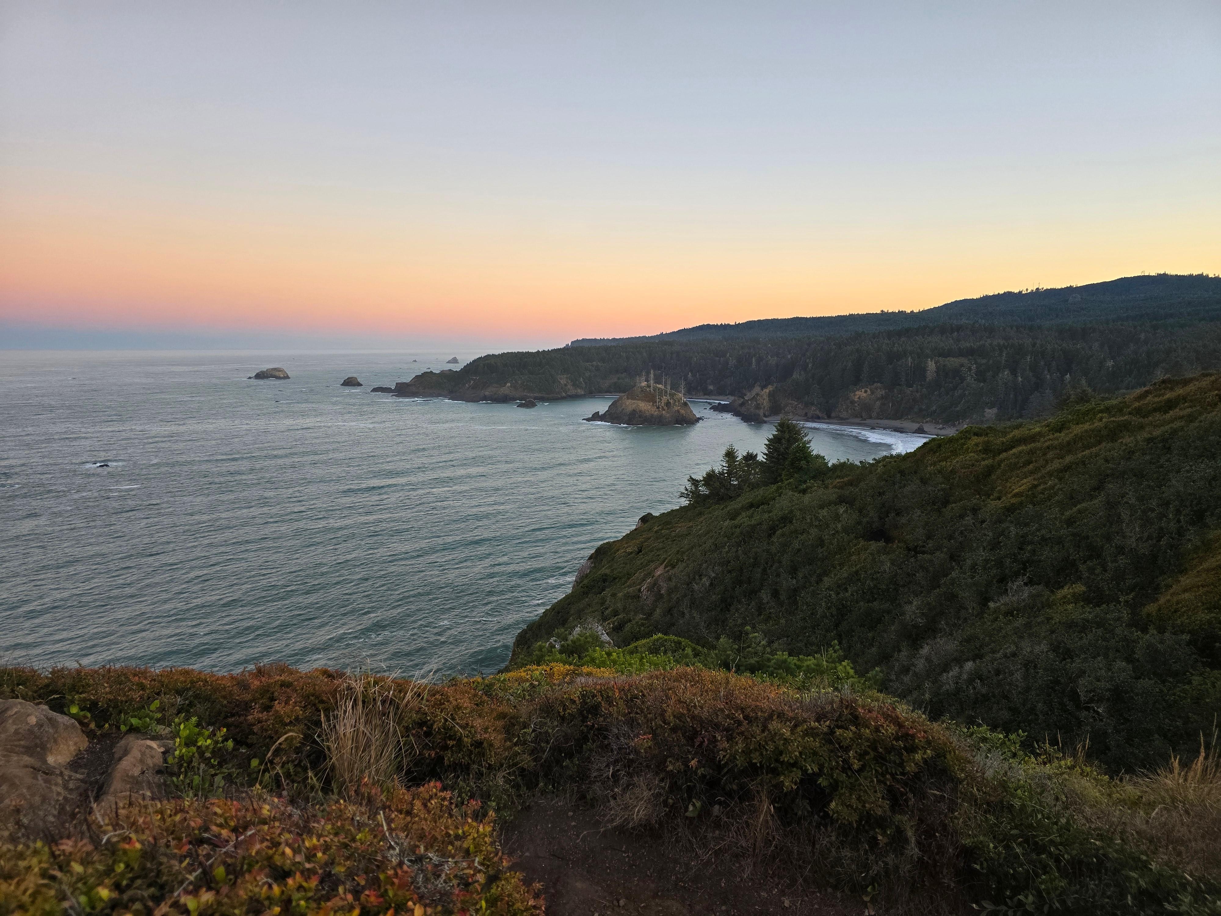 View from morning hike around Trinidad Head