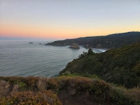 View from morning hike around Trinidad Head