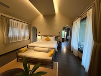Bedroom in bungalow