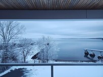 View from our balcony