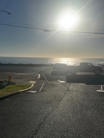 View from the driveway