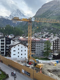 Our building site view