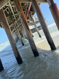 Under the boardwalk