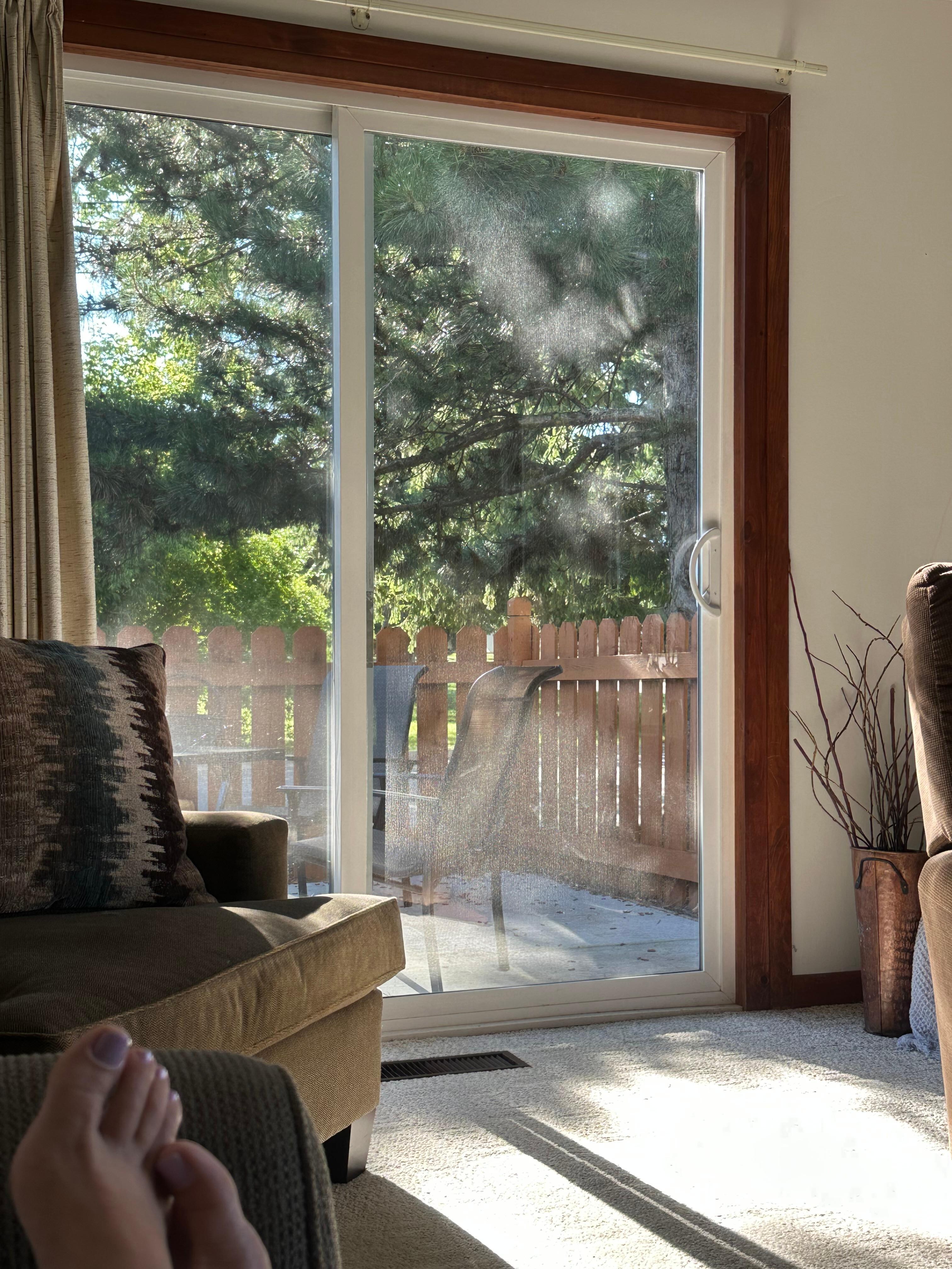 Side patio 