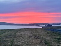 Sunset views on a short walk around the block
