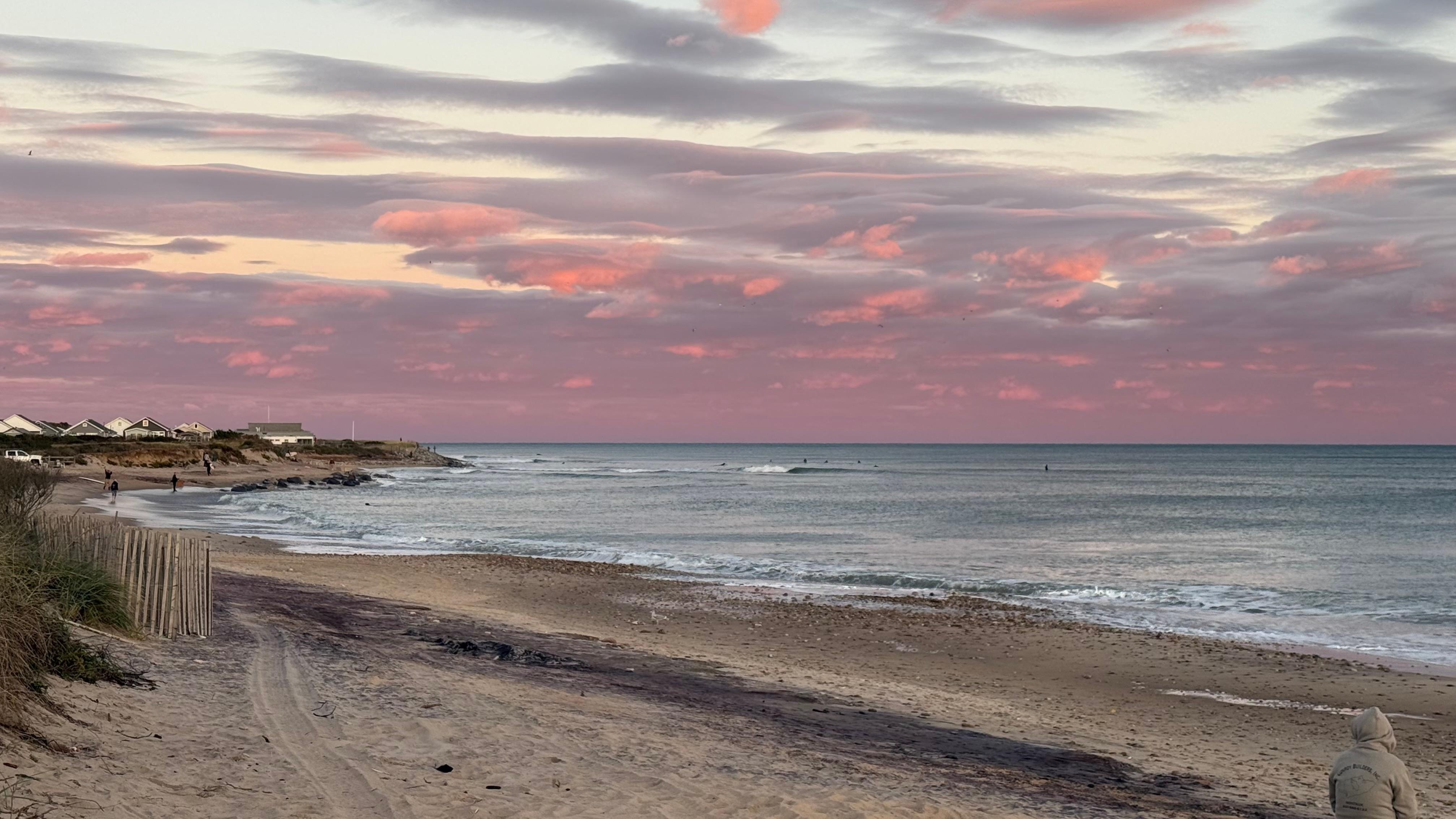 Ditch Plains Beach at Sunset, just down the road.