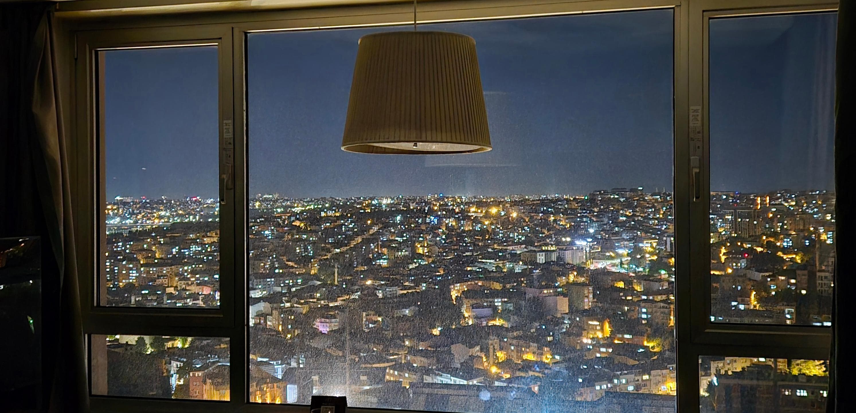 View at night