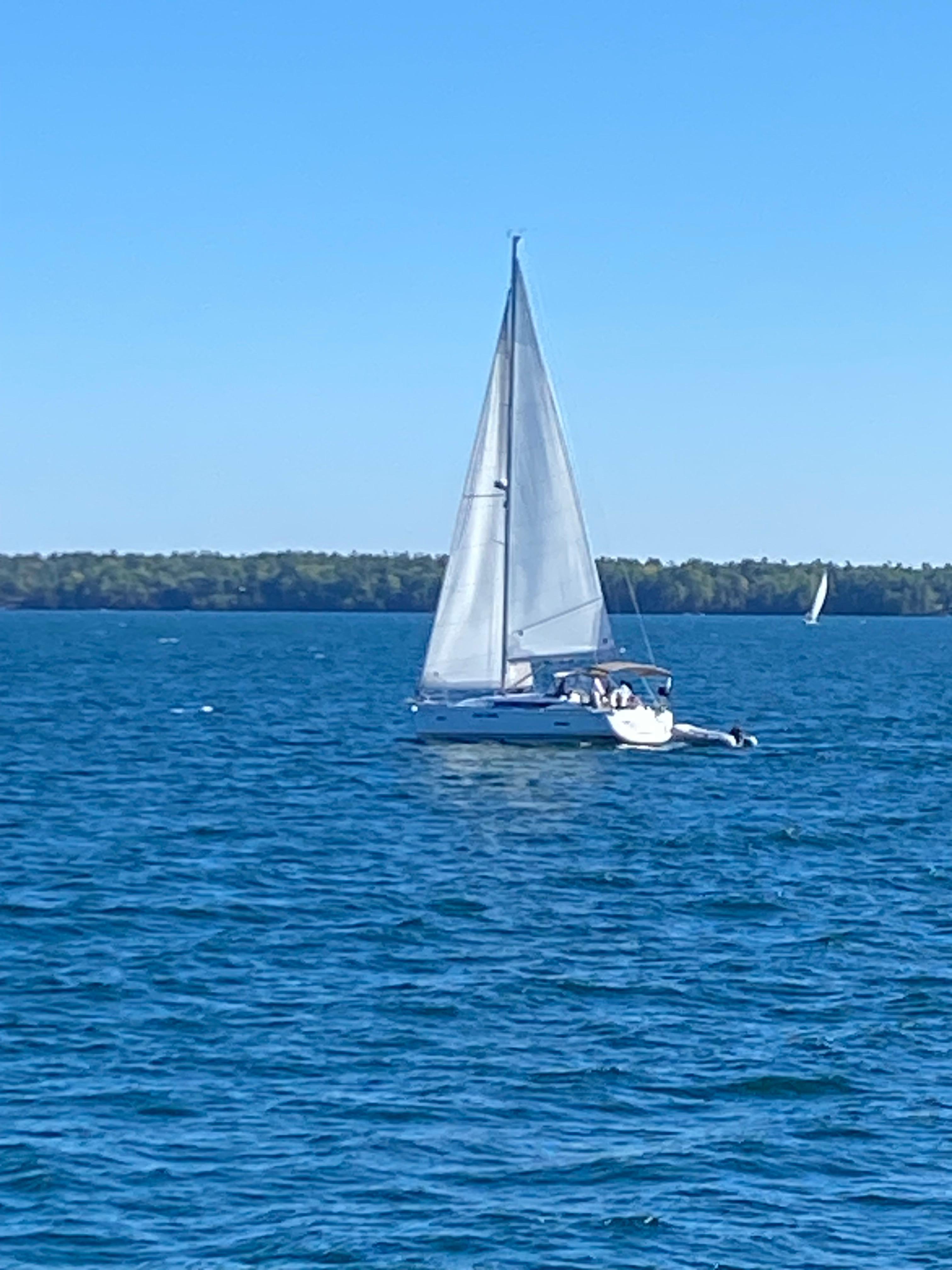 Sailboat while we cruised the Islands. 