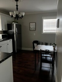 Kitchen with breakfast table