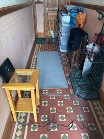 l'entrée n'est pas rangée