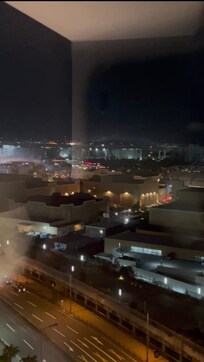 パーク側の綺麗な夜景でした✨