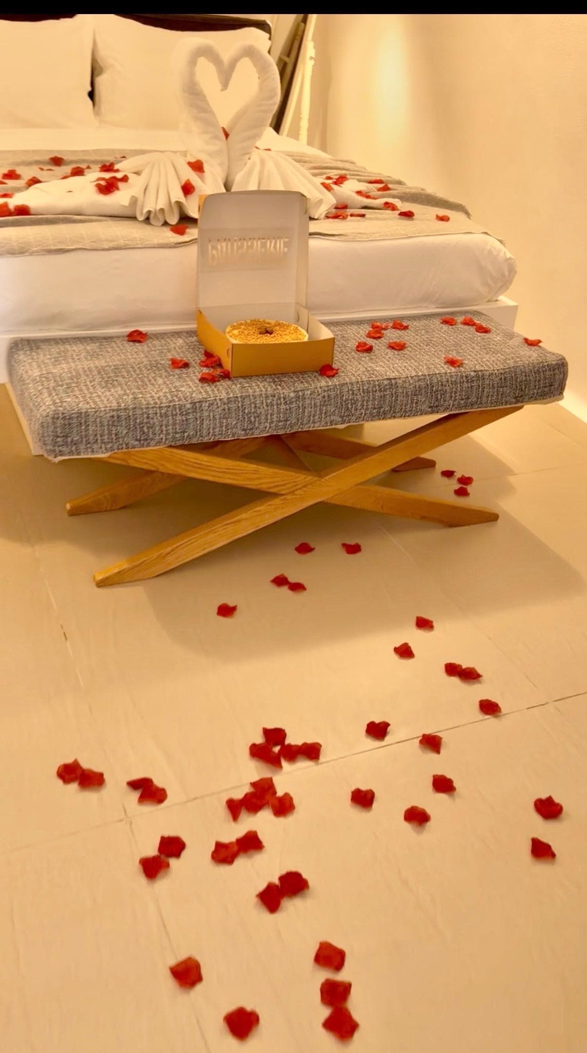 Room set up for a special birthday