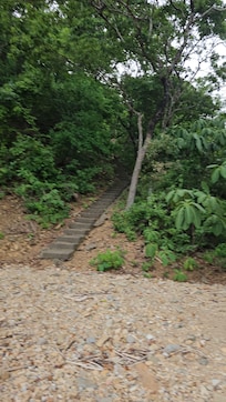 Stairs to beach