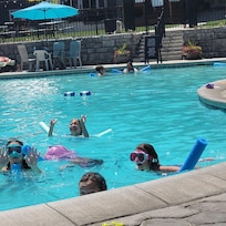 Fun at the Terrace Lakes Pool