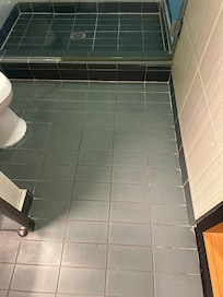 dirty grout