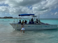 Tour companies pick you up from the Oasis’s section