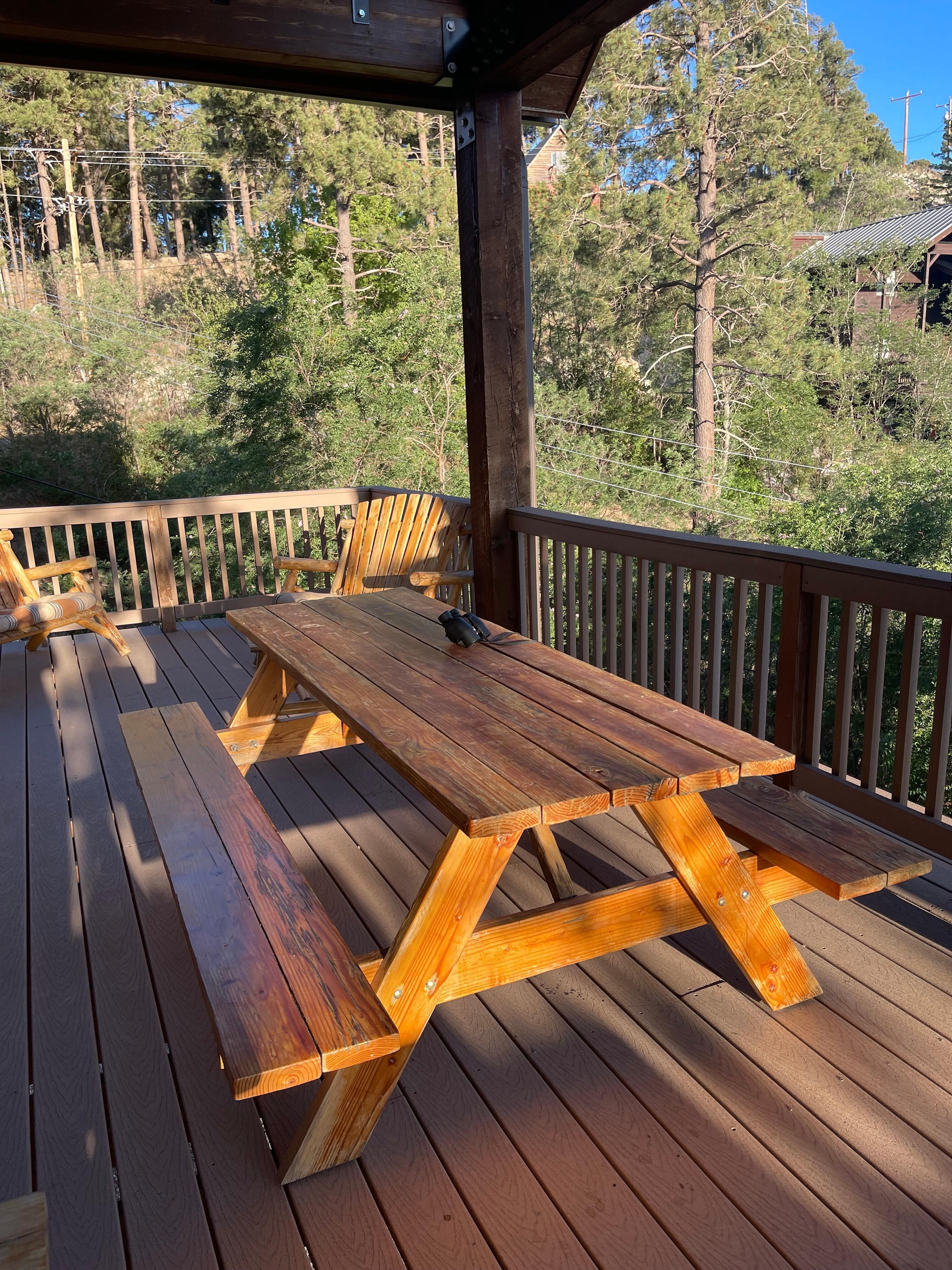 Rear deck
