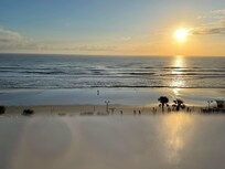 Sunrise on the balcony