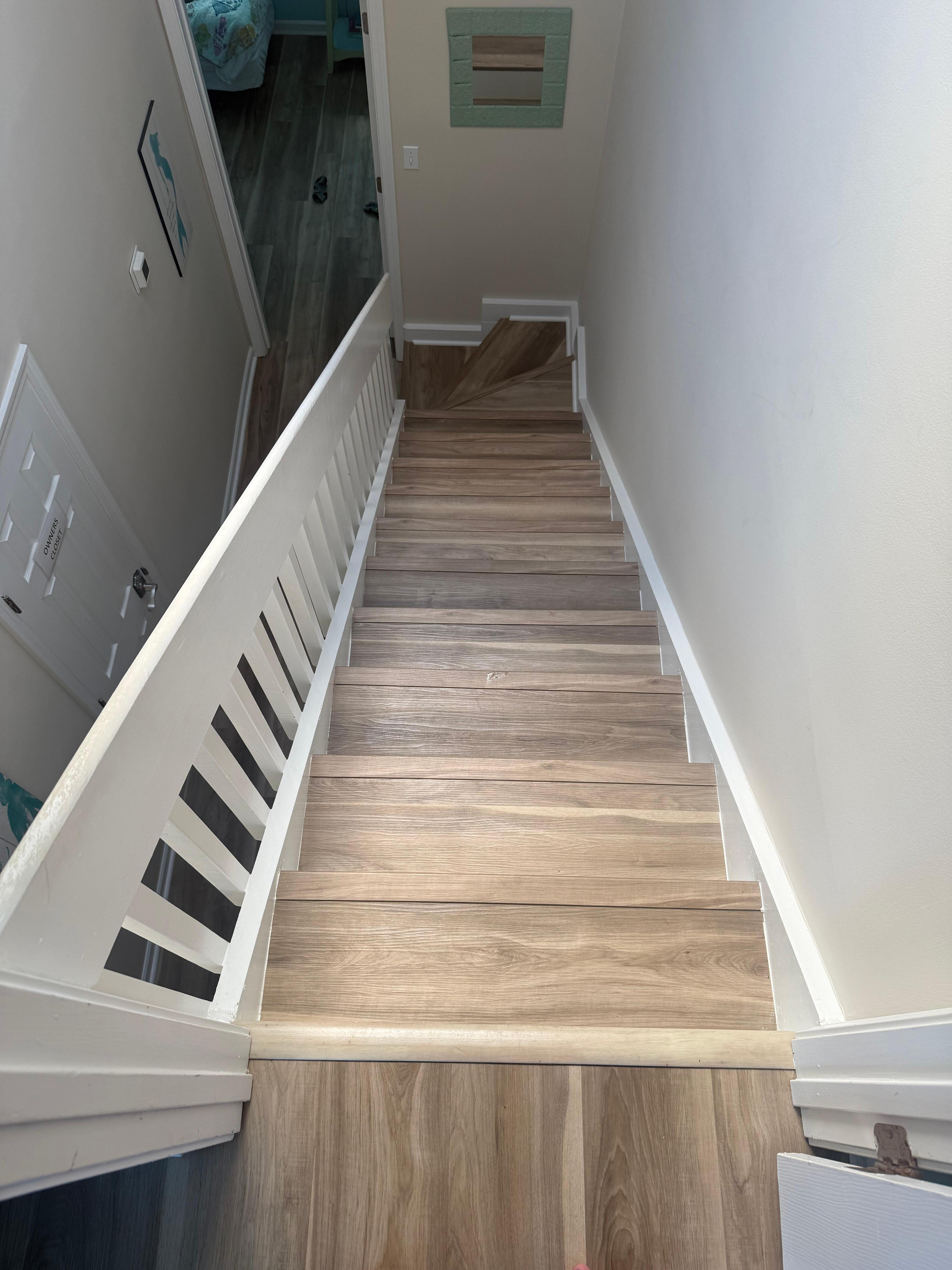 Stairs from 3rd floor bedroom 
