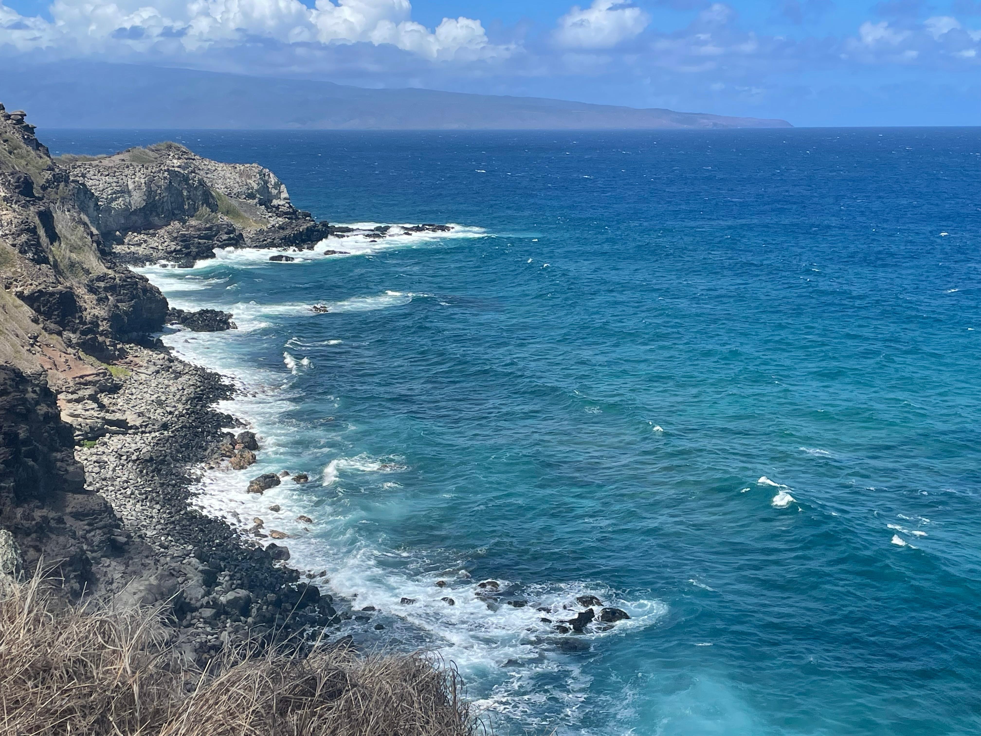 Majestic shoreline by Kapalua