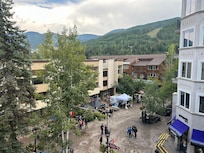 View from the balcony