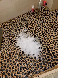 Écoulement douche à l'étage
