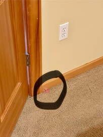 Pacifier in master bedroom